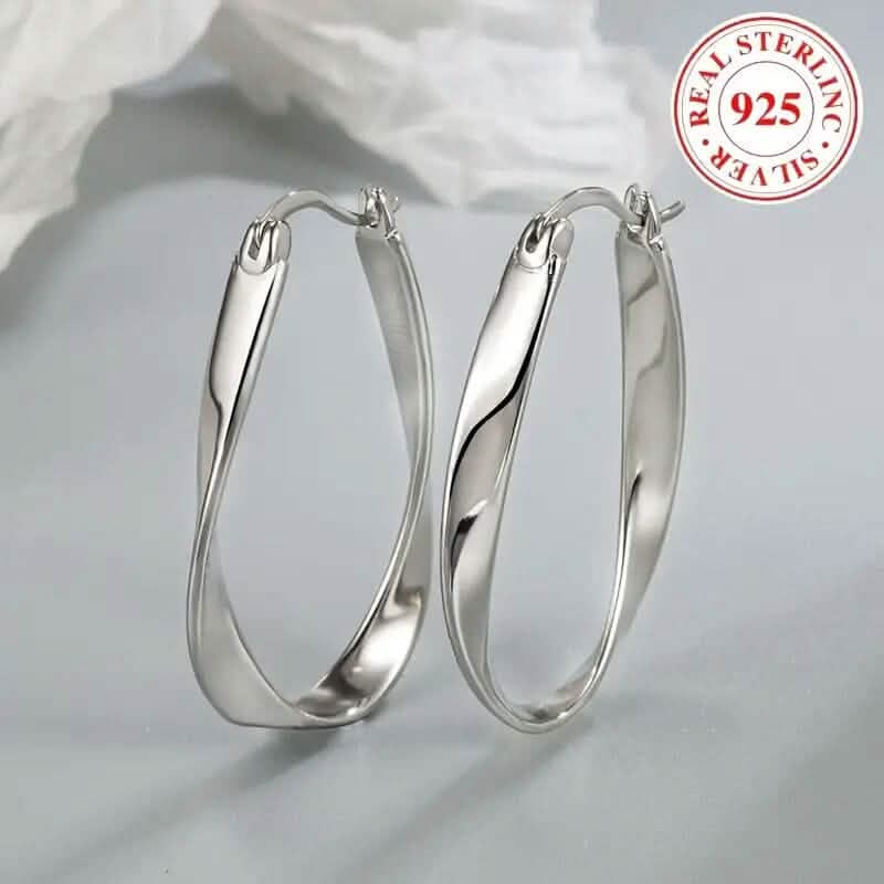 925 Silver Hypoallergenic Elegant Retro Style Earrings Earrings - DailySale