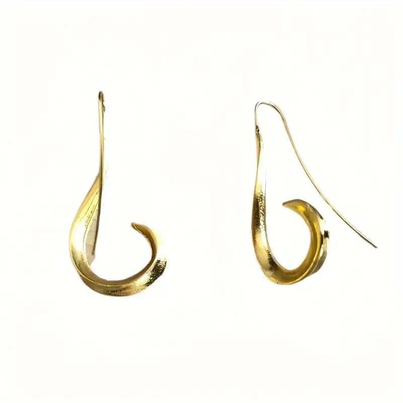 925 Sterling Silvery Hook Earrings for Women Earrings - DailySale