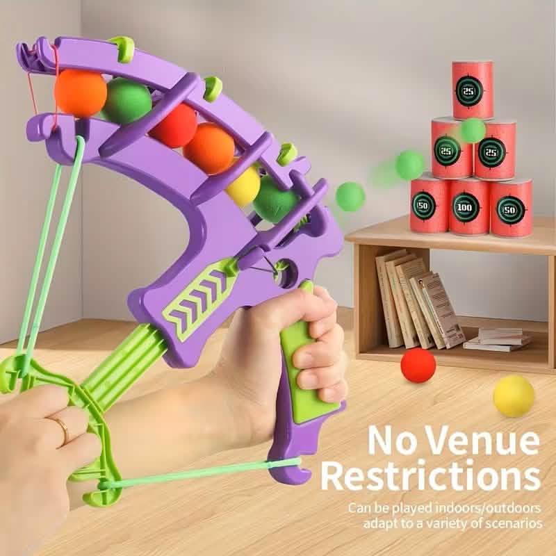 12-Piece Interactive Archery Game Set – Multi-Color