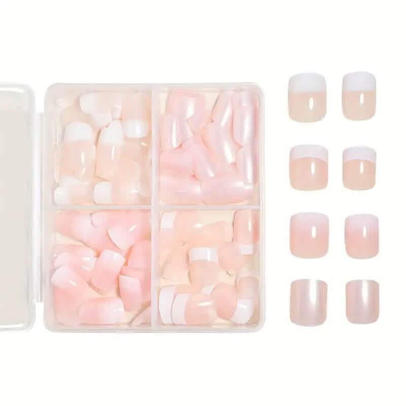 96-Pieces: Short Square Acrylic Press-On Nails Beauty & Personal Care - DailySale