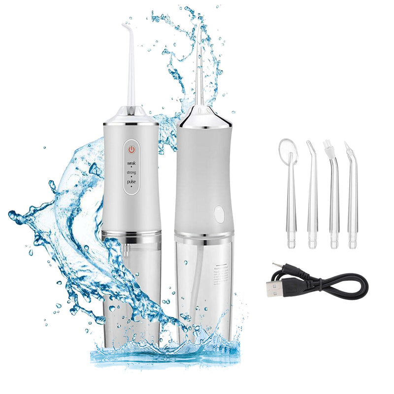 Professional Cordless Rechargeable 3 Modes Water Flosser Dental Oral Irrigator, Braces Cleaner