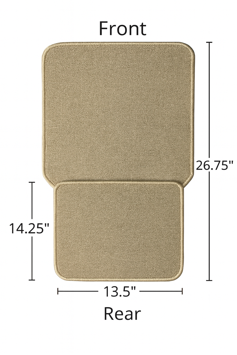 4-Piece Car Floor Mat Set