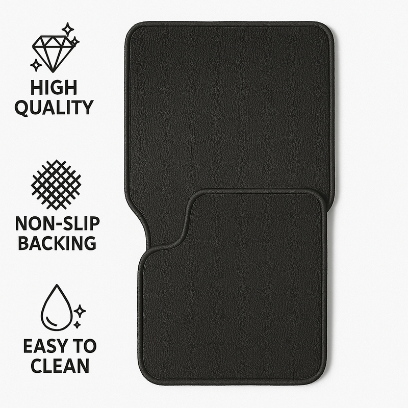4-Piece Car Floor Mat Set