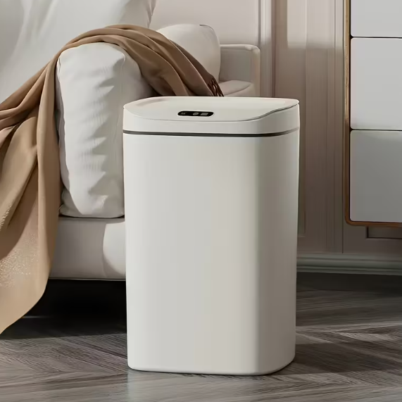 Smart Hands-Free Trash Can – 12L & 17L, Motion Sensor