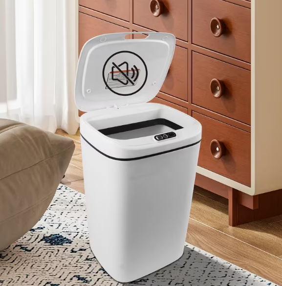 Smart Hands-Free Trash Can – 12L & 17L, Motion Sensor