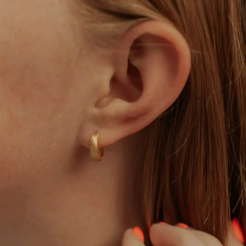 Rue Brushed Hoops