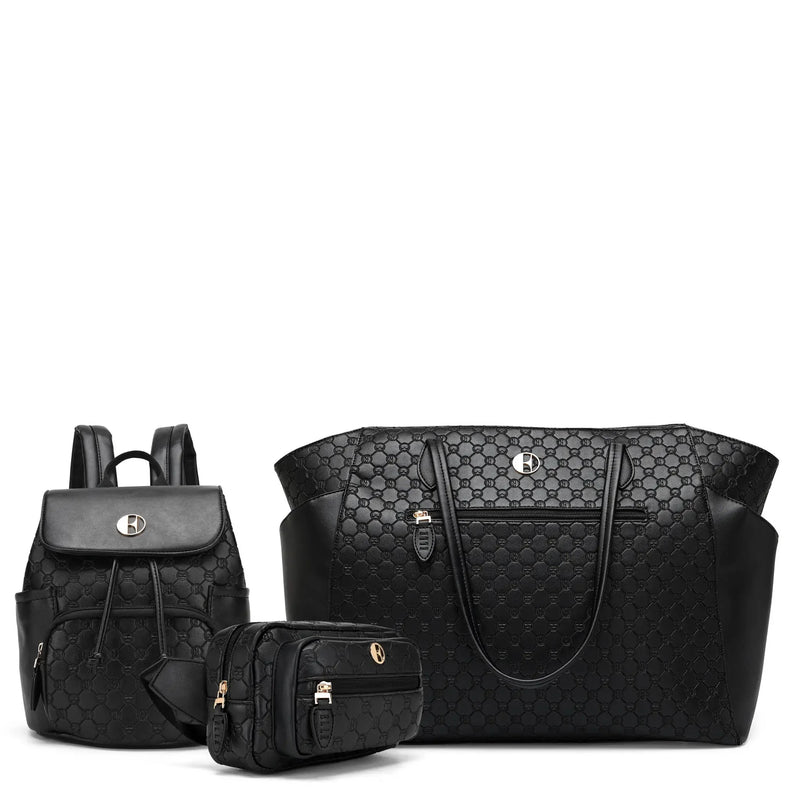 Compass Backpack, Weekender & Crossbody Set