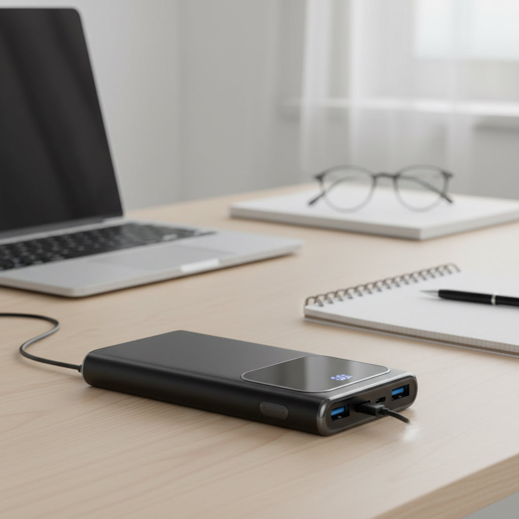 10000mAh Portable Power Bank – Fast PD USB-C Charger for iPhone & Samsung