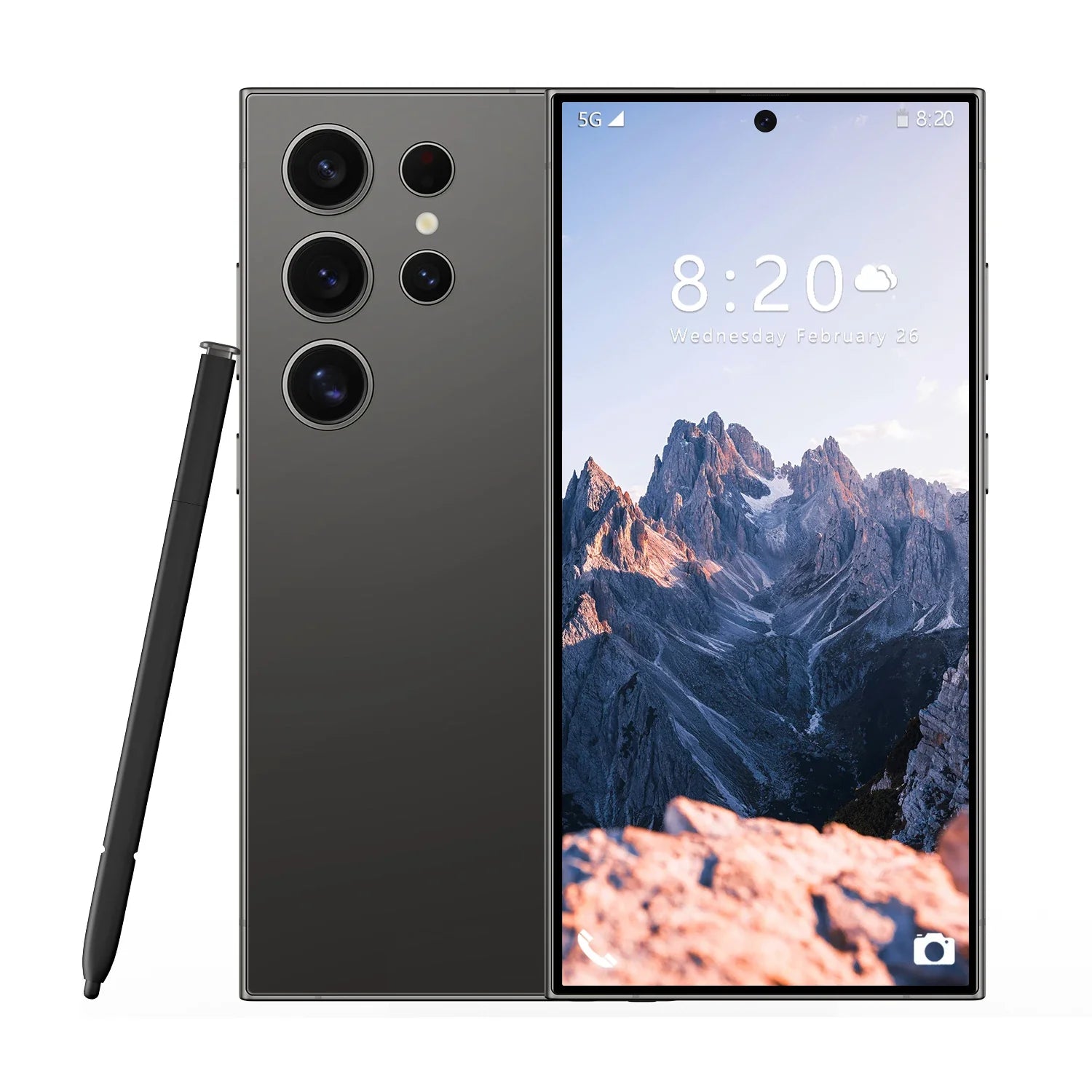 2025 S24 Ultra 7.3" 5G Smartphone - 16GB+1TB, S Pen, Android