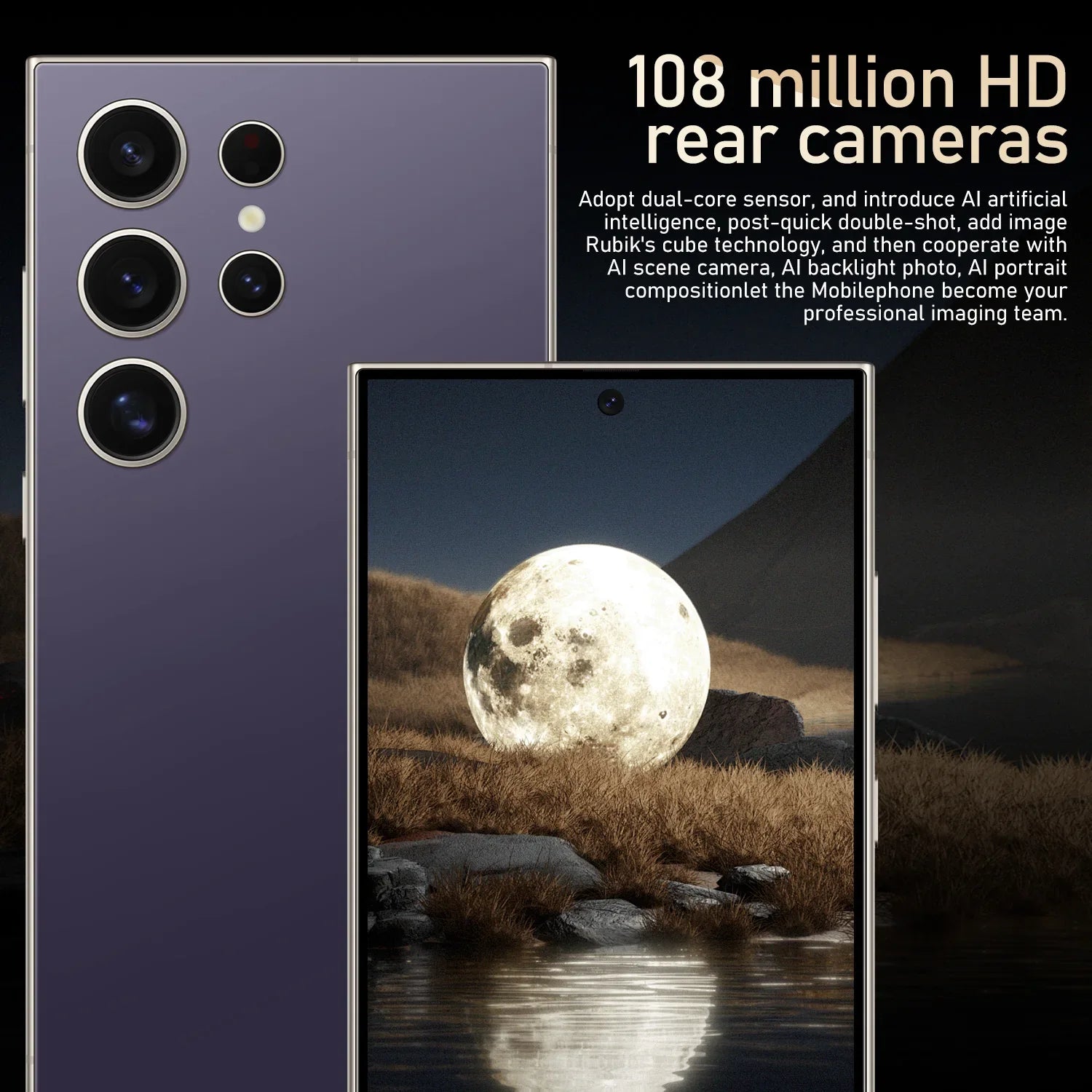 2025 S24 Ultra 7.3" 5G Smartphone - 16GB+1TB, S Pen, Android