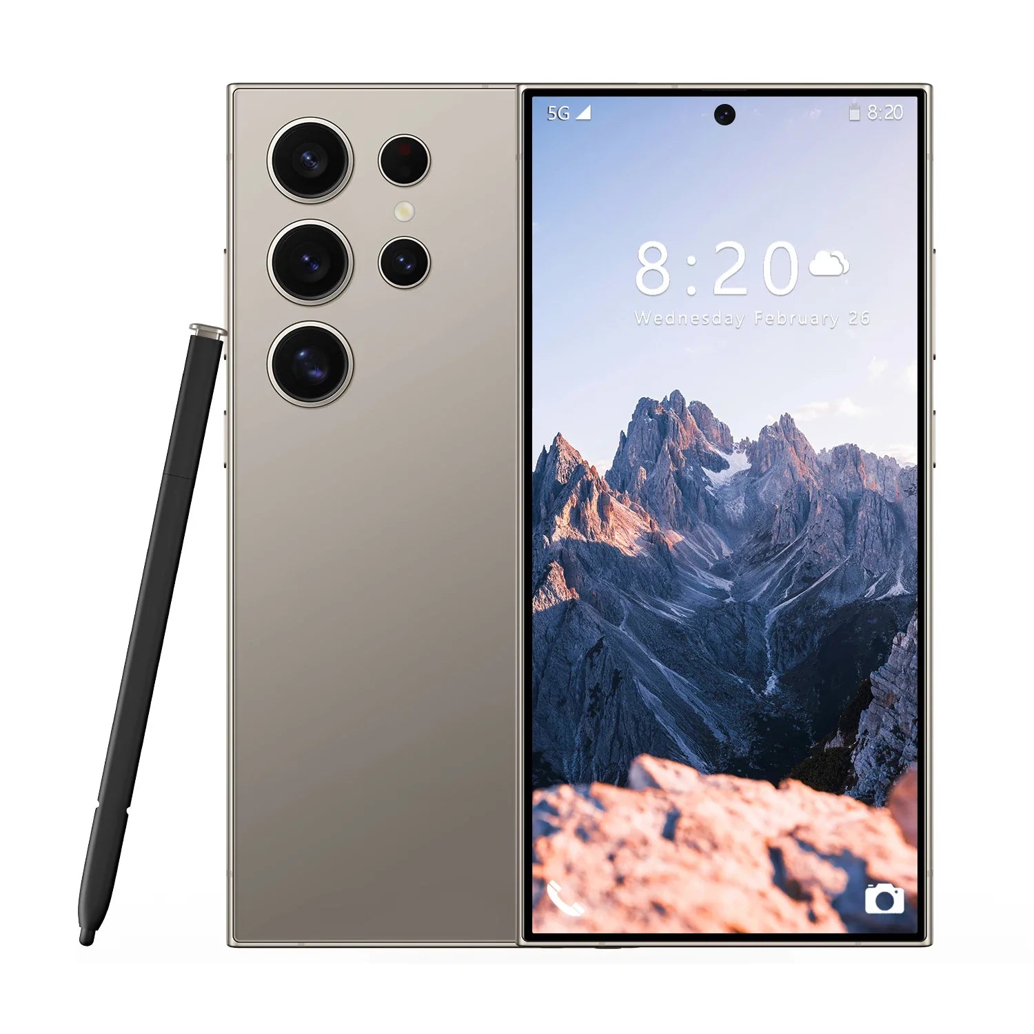 2025 S24 Ultra 7.3" 5G Smartphone - 16GB+1TB, S Pen, Android