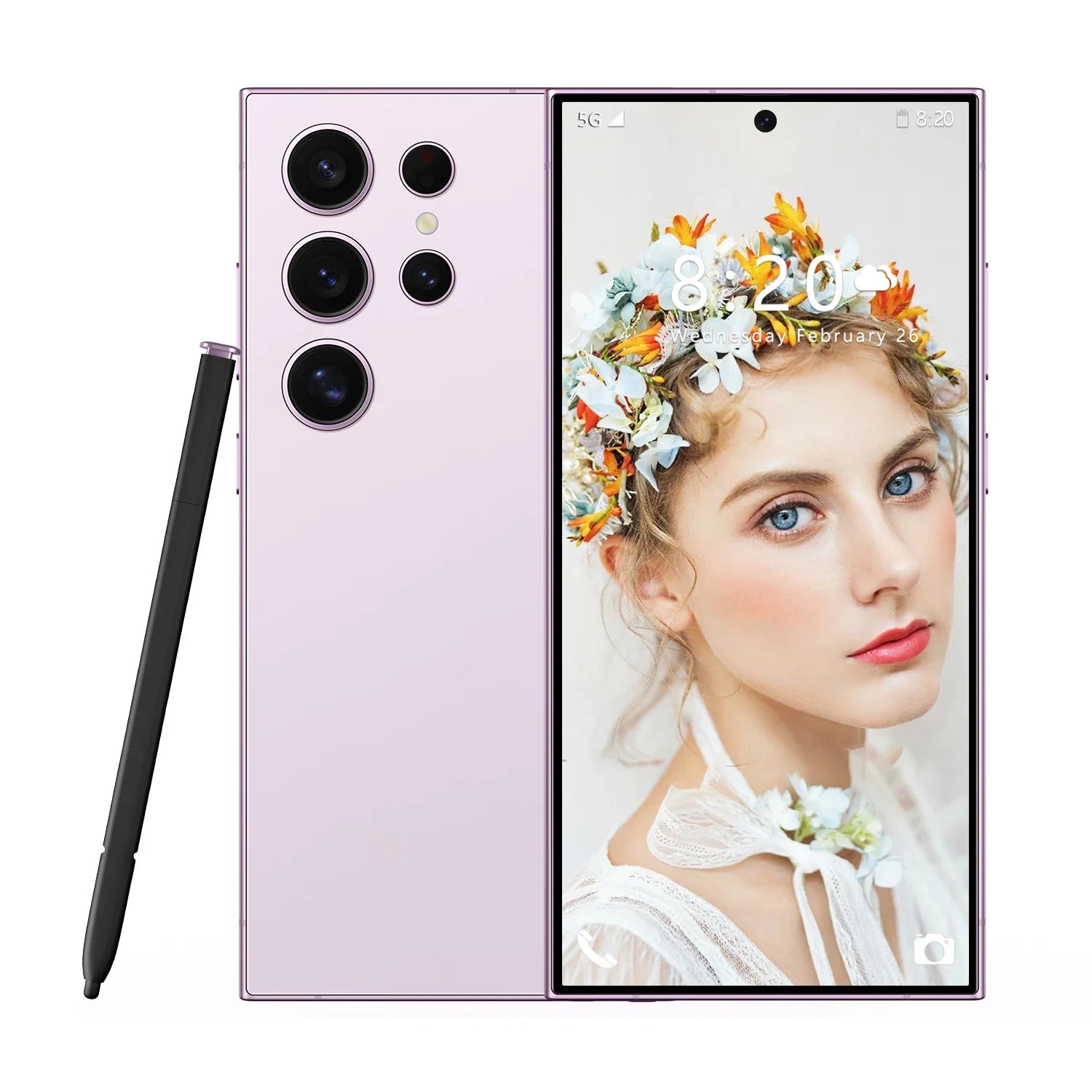2025 S24 Ultra 7.3" 5G Smartphone - 16GB+1TB, S Pen, Android