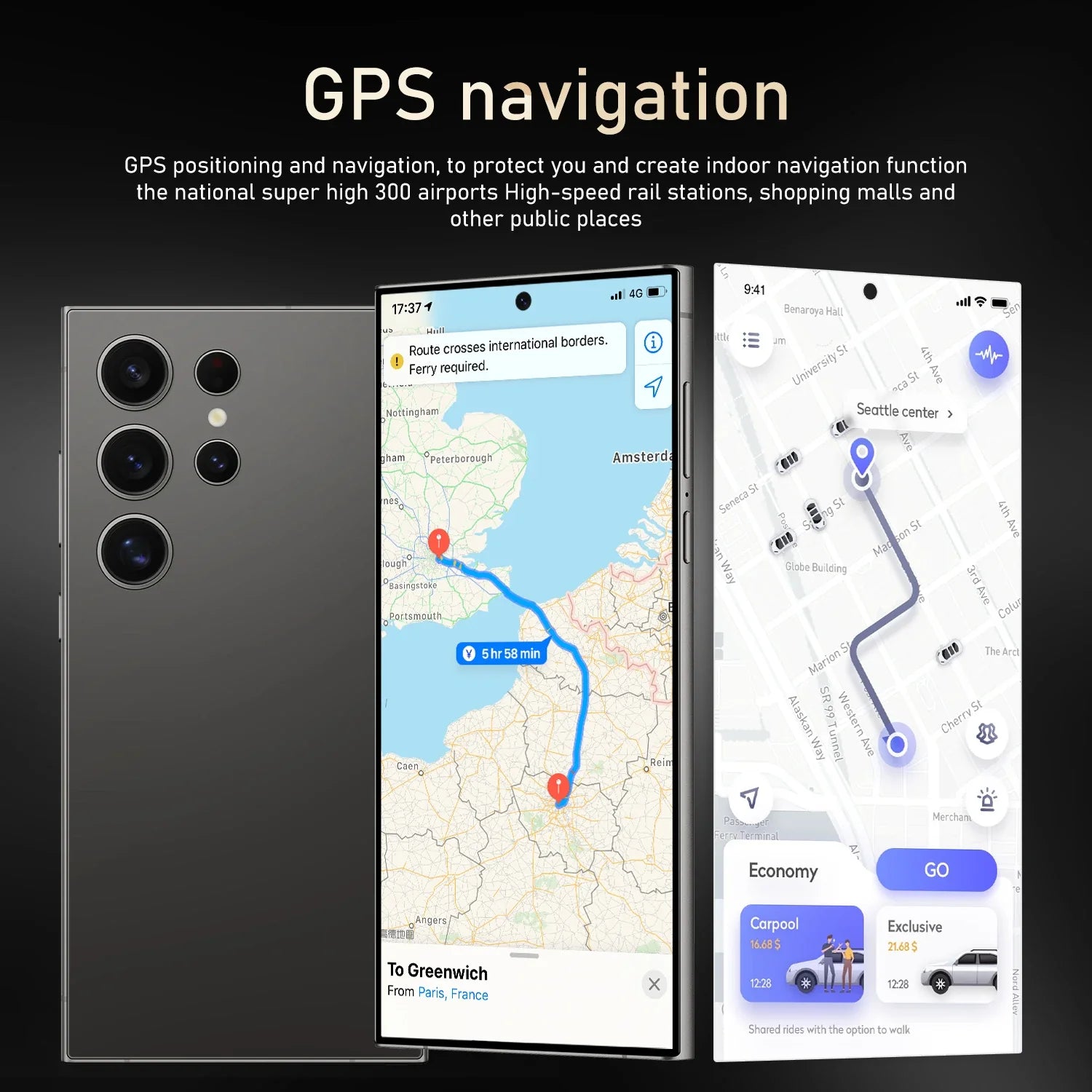 2025 S24 Ultra 7.3" 5G Smartphone - 16GB+1TB, S Pen, Android