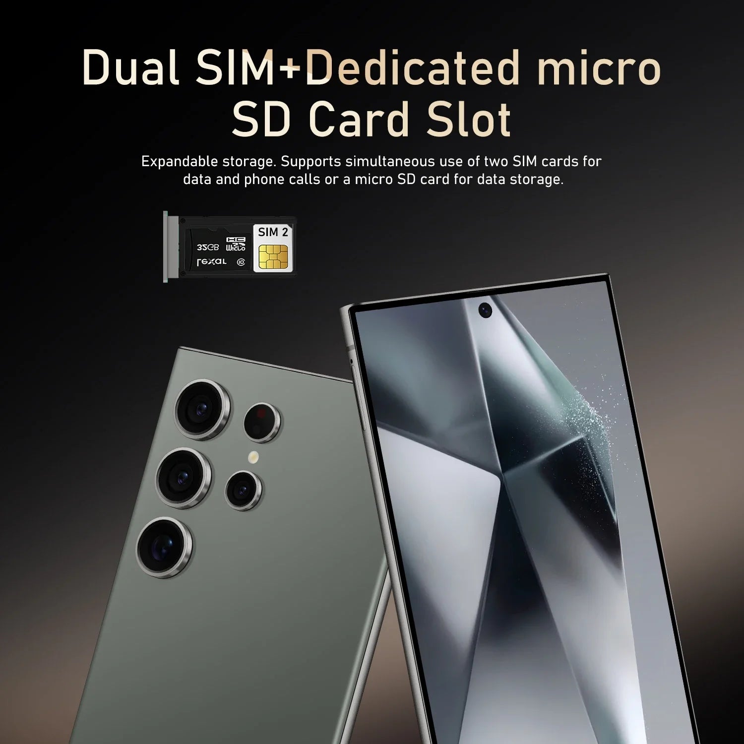 2025 S24 Ultra 7.3" 5G Smartphone - 16GB+1TB, S Pen, Android