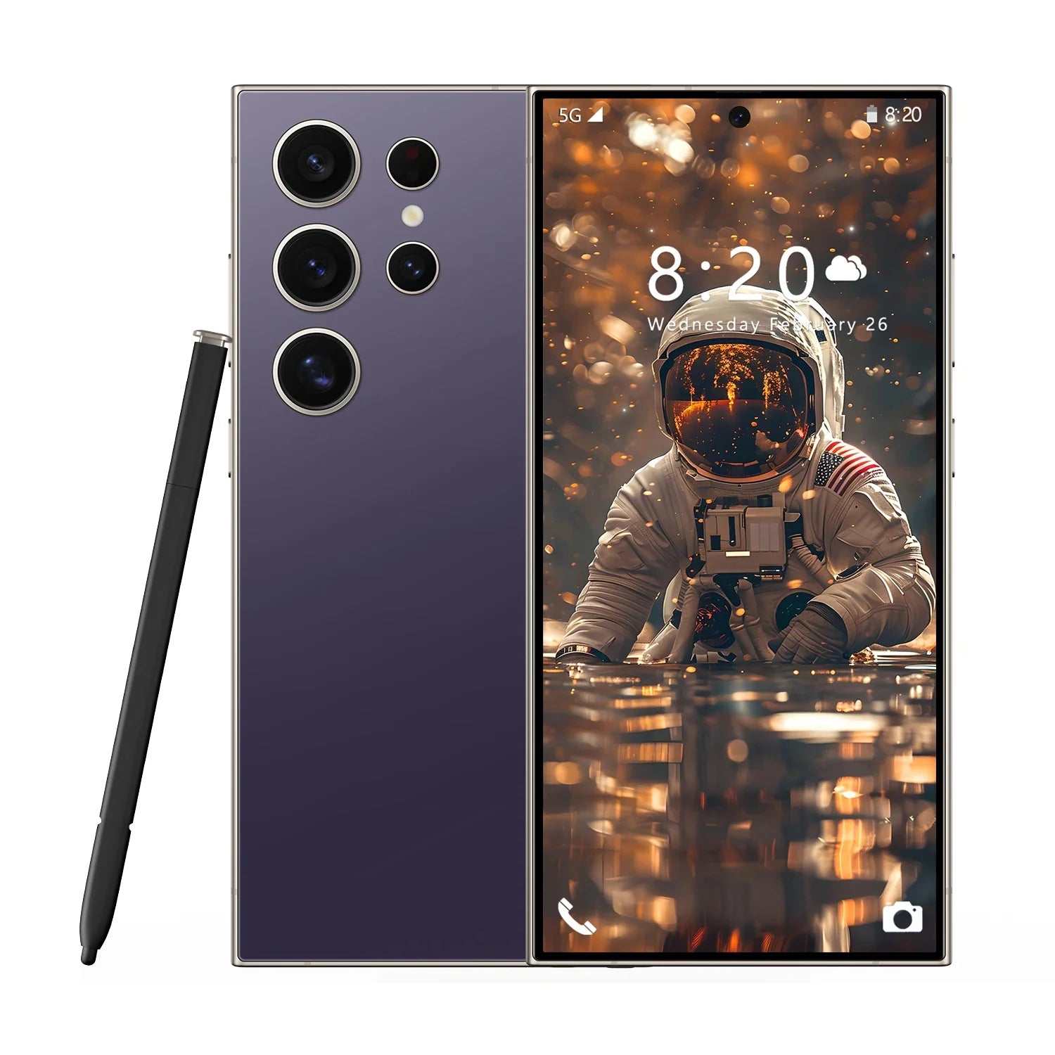 2025 S24 Ultra 7.3" 5G Smartphone - 16GB+1TB, S Pen, Android