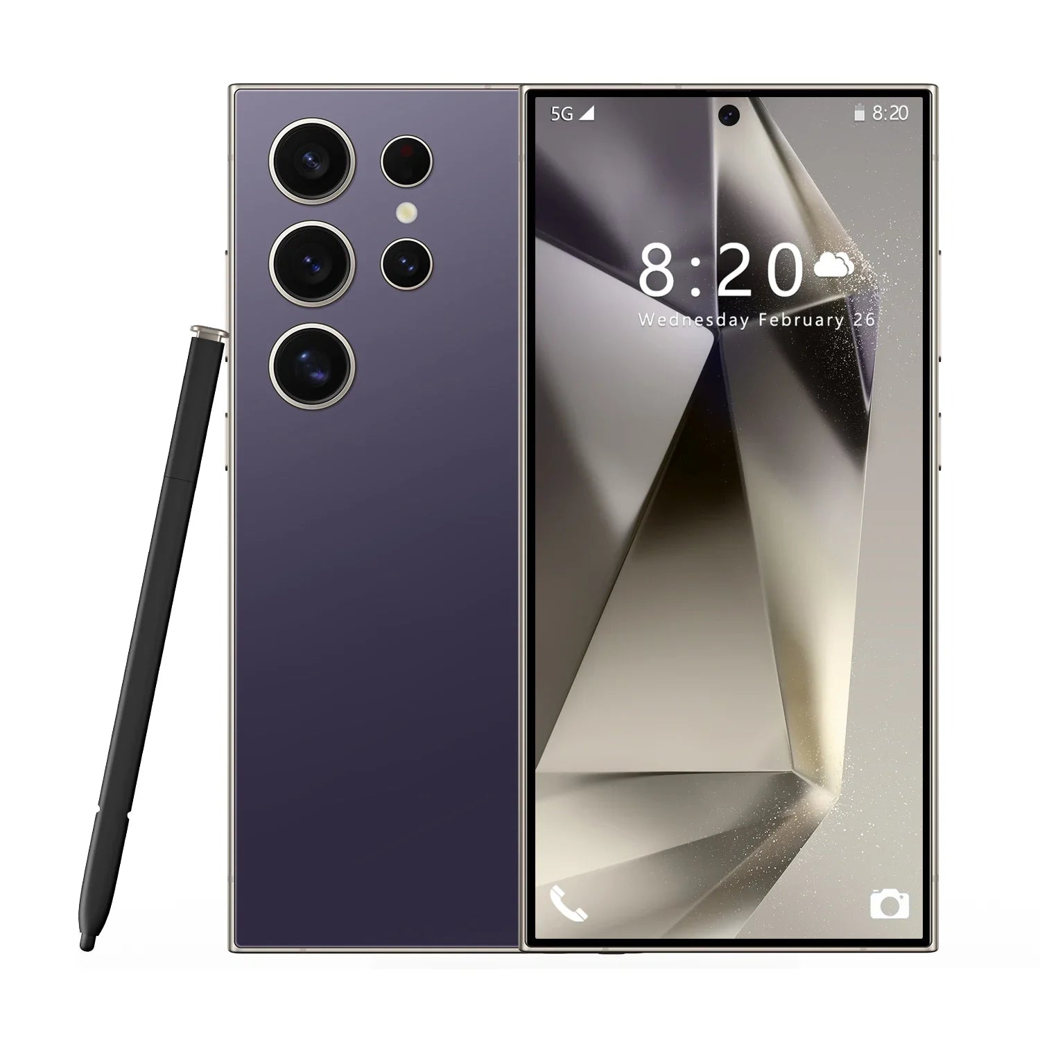 2025 S24 Ultra 7.3" 5G Smartphone - 16GB+1TB, S Pen, Android