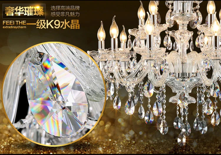 Luxury Modern Chandelier lights K9 crystal chandelier