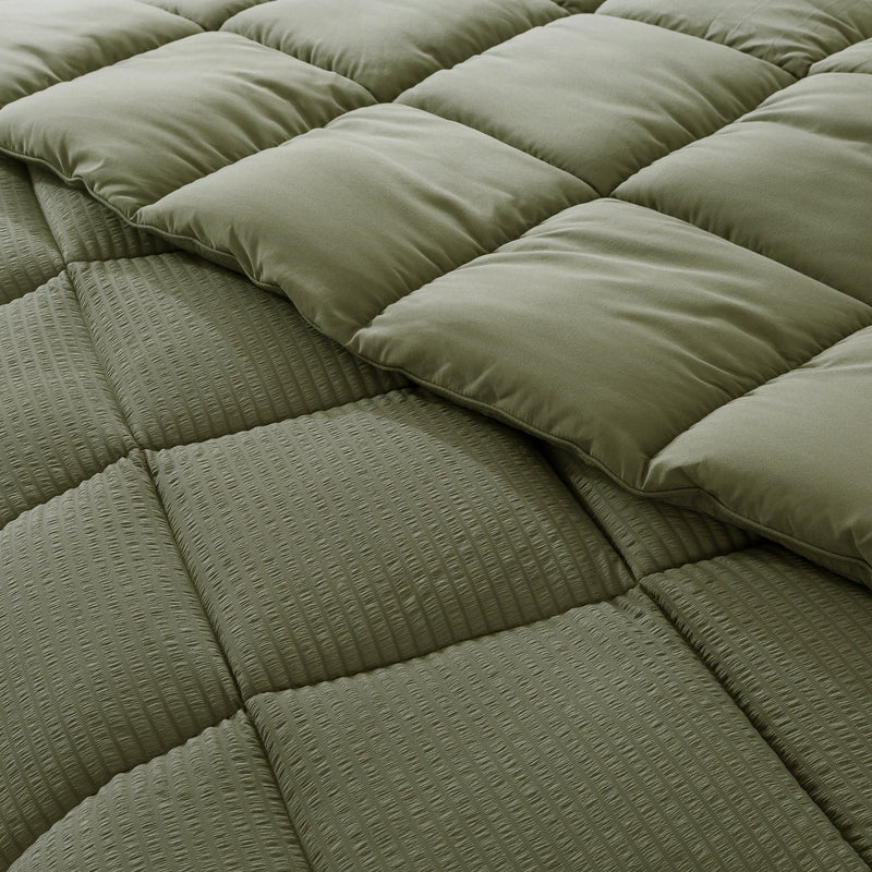 Kasentex Ultra Soft All Season Down Alternative Reversible Comforter, Twin, Queen, King, Room Decor, Graduation Gifts