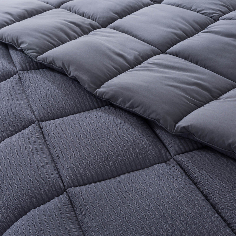 Kasentex Ultra Soft All Season Down Alternative Reversible Comforter, Twin, Queen, King, Room Decor, Graduation Gifts