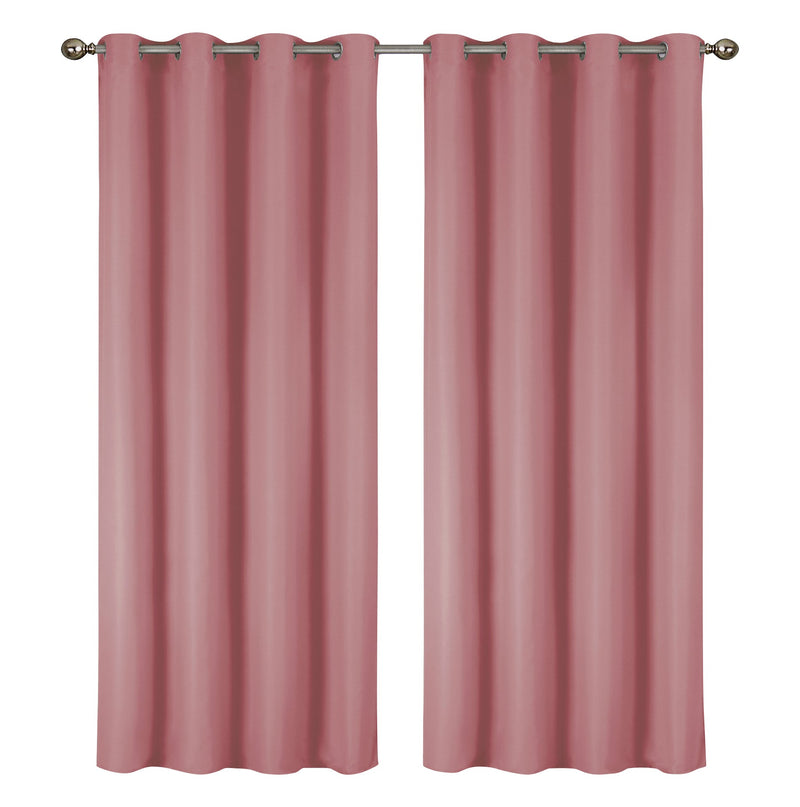 2-Pack Solid Thermal Blackout Curtain Panels - 55" x 84"