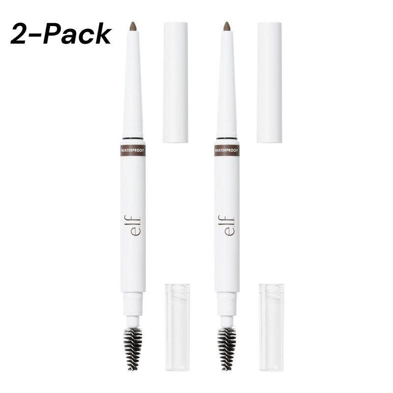 2-Pack e.l.f. Instant Lift Waterproof Brow Pencil – Deep Brown