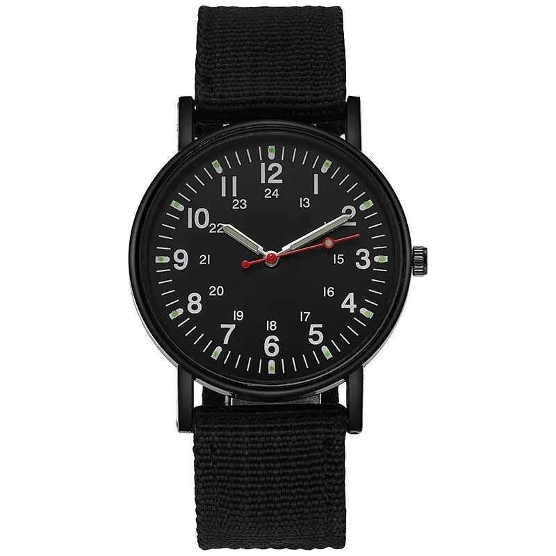 Men's Large Dial Quartz Watch 38mm (1.5 in) - Luminous Hands, Alloy Case & Bracelet, Fashion Casual