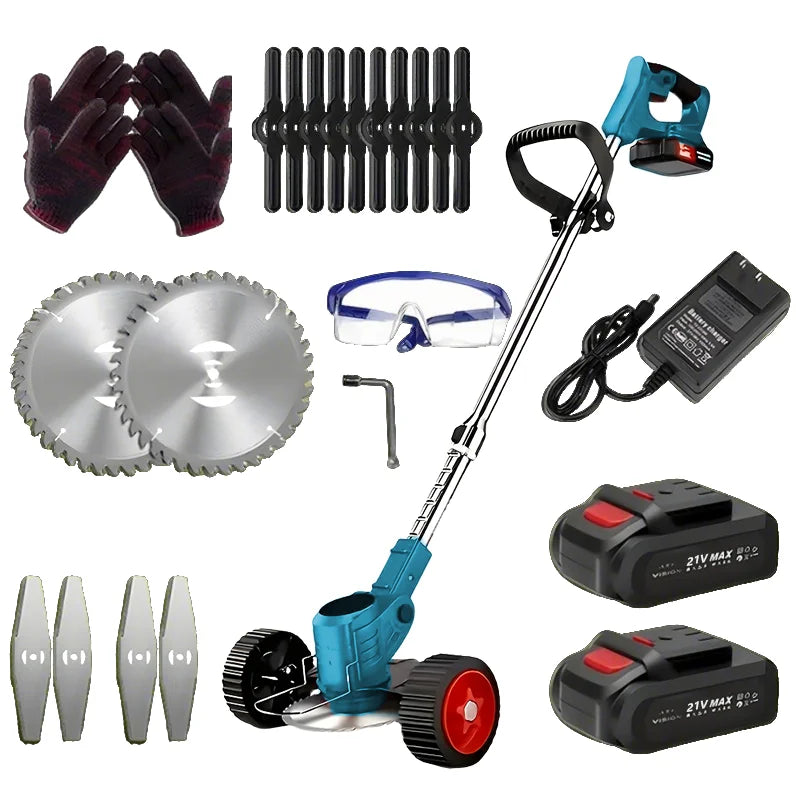 3-in-1 Electric Weed Wacker - Grass Trimmer, Lawn Edger & Brush Cutter