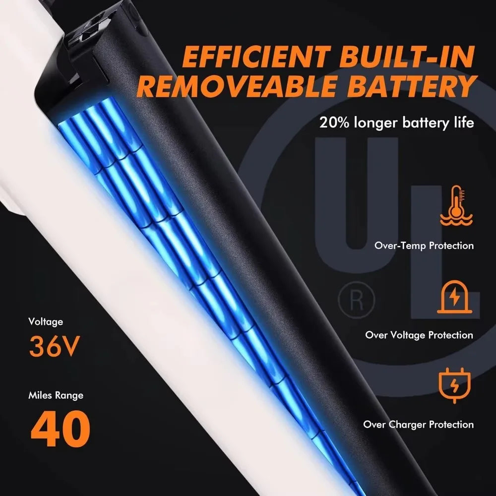 eBike Boys 750W Motor E-Bike - Water Resistant, 7-Speed Performance