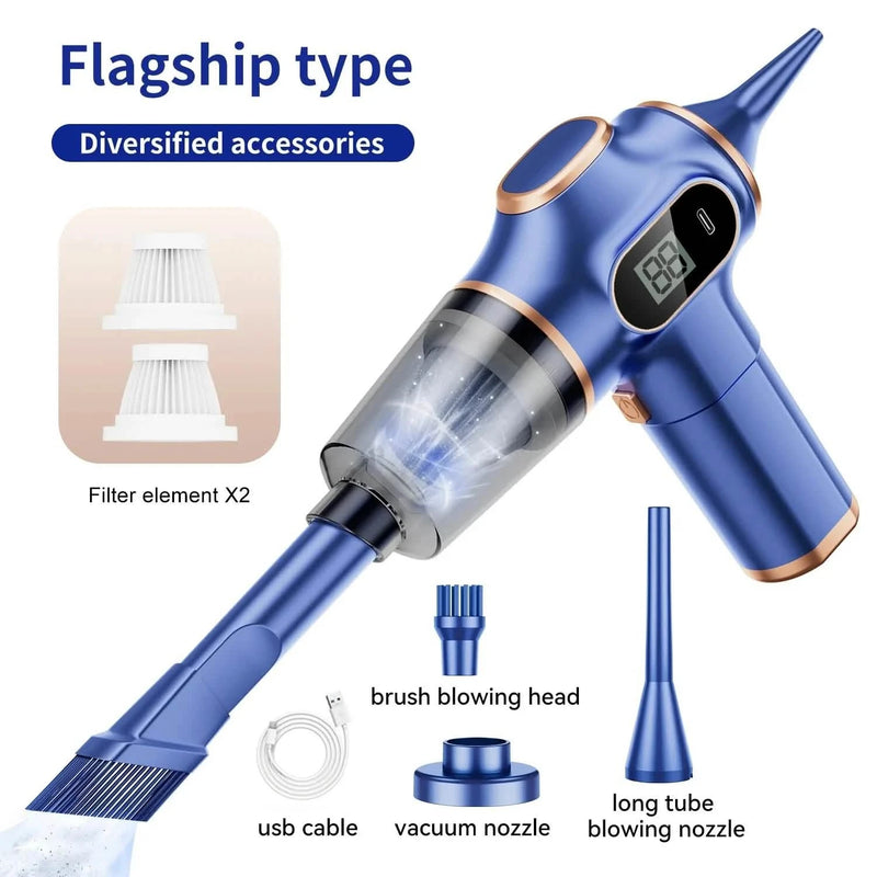 Mini Wireless Car Vacuum Cleaner High-Power Household Cleaning Machine