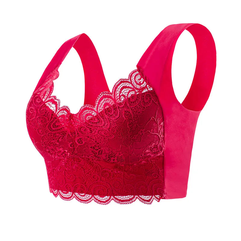 Free Wire Brassiere For Women Push Up Padding Sexy Lace