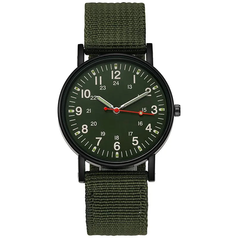 Men's Large Dial Quartz Watch 38mm (1.5 in) - Luminous Hands, Alloy Case & Bracelet, Fashion Casual