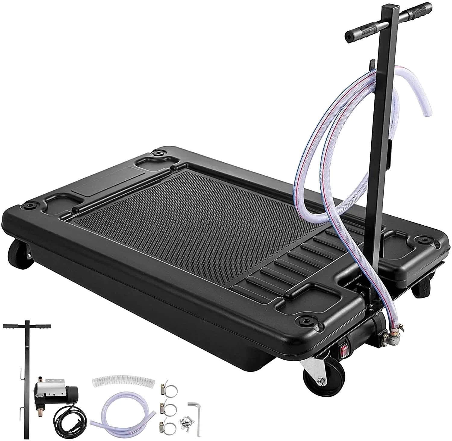 17 Gallon Low Profile Oil Drain with Electric Pump