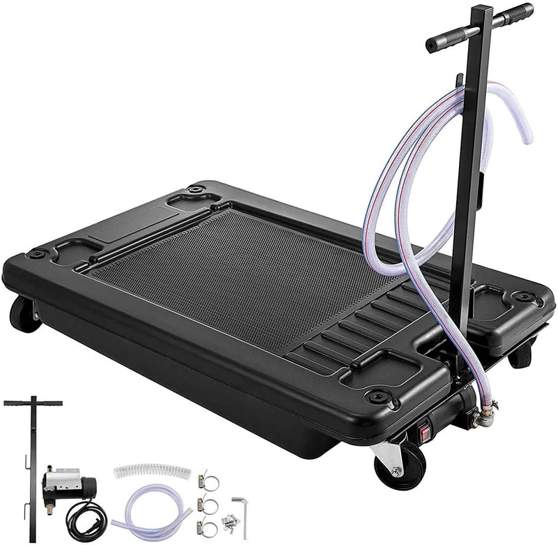 17 Gallon Low Profile Oil Drain with Electric Pump