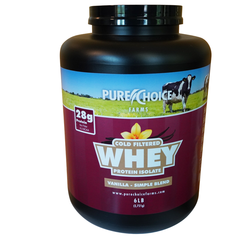 Whey Protein Isolate with Organic Vanilla