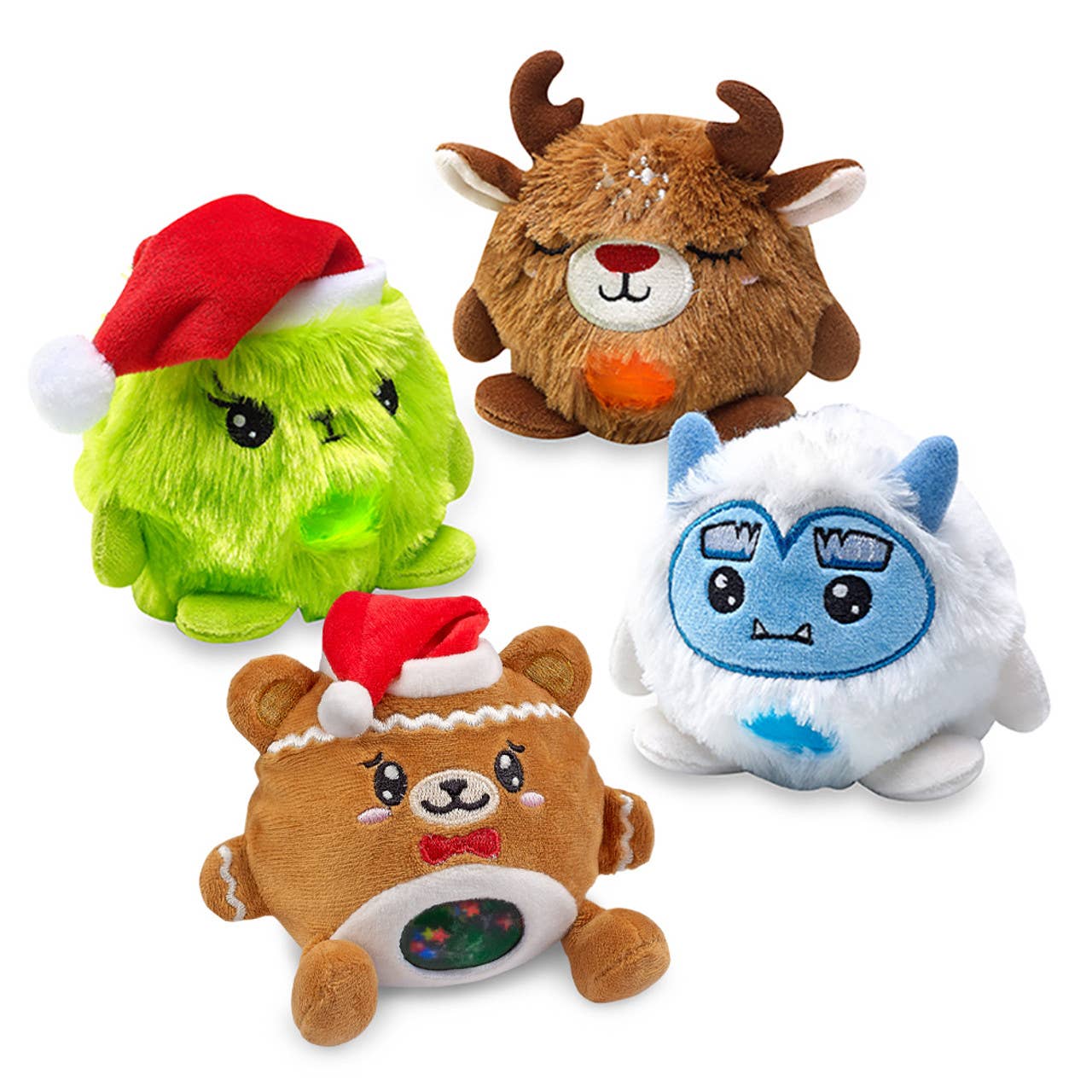 Magic Fortune Friends Plush Waterball Squishy Toy | Fortune-Telling Naughty or Nice Sensory Toy