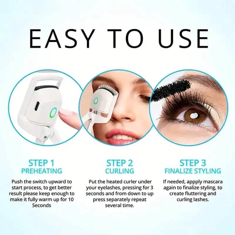 ABS Electric Eyelash Curler Beauty & Personal Care - DailySale