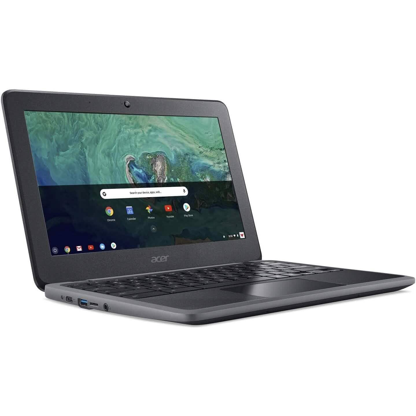 Acer Chromebook 11 C732-C6WU 11.6" LCD Chromebook - Intel Celeron N3350 Dual-core (2 Core) 1.10 GHz - 4 GB LPDDR4-32 GB Flash (Refurbished) Laptops - DailySale