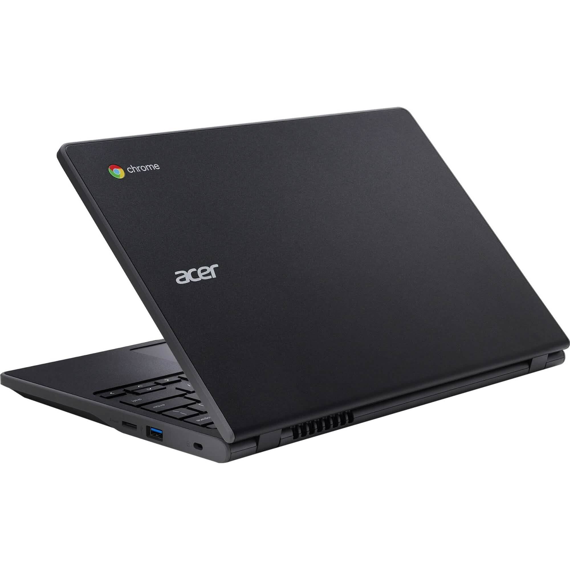 Acer Chromebook 11 C771T-32GW, 11.6" HD Touch, Intel Core-i3, 4GB RAM, 32GB eMMC, Black (Refurbished) Laptops - DailySale