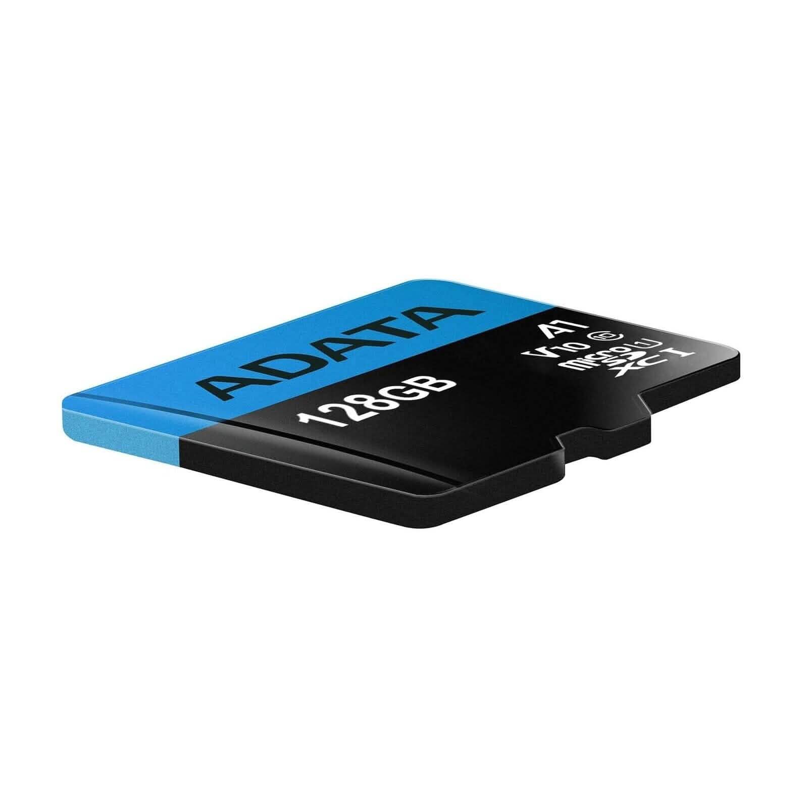 ADATA Memory Card 128GB Class 10 MicroSD with Adapter for Smartphones/Tablets (Refurbished) Mobile Accessories - DailySale