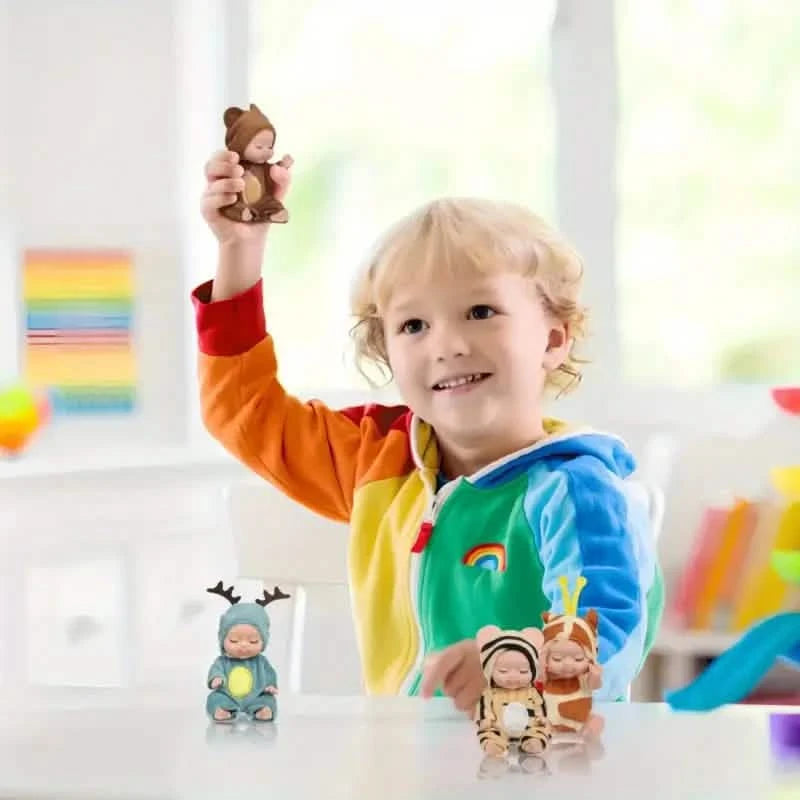 Adorable 4.3" Reborn Doll - Mini Cute Sleeping Youngsters Series Toys & Games - DailySale