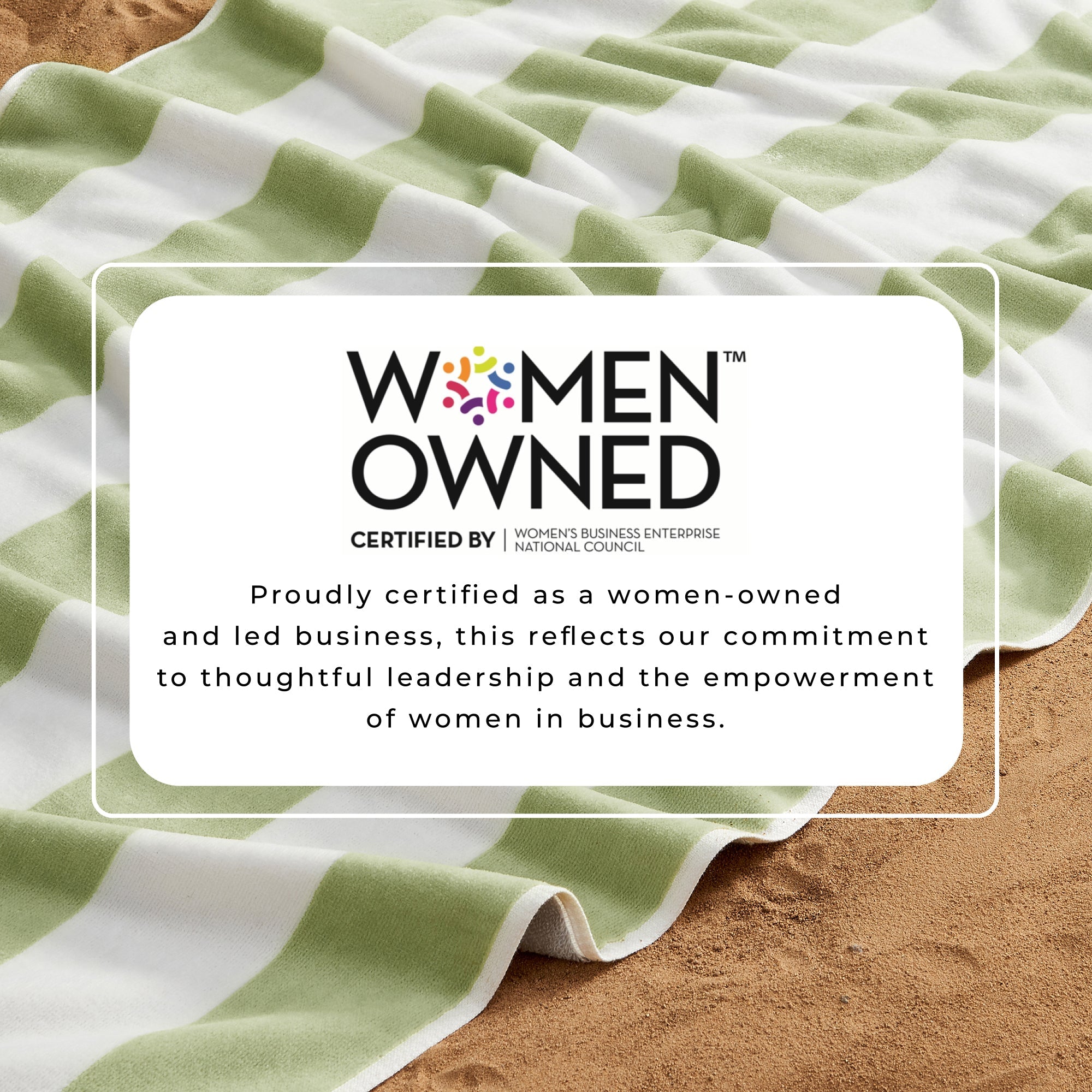 Striped Cabana Beach Towel - Edgartown Collection