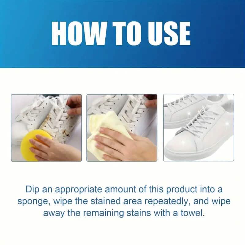 All-in-One Gel Sneaker Cleaner with Sodium Bicarbonate Everything Else - DailySale