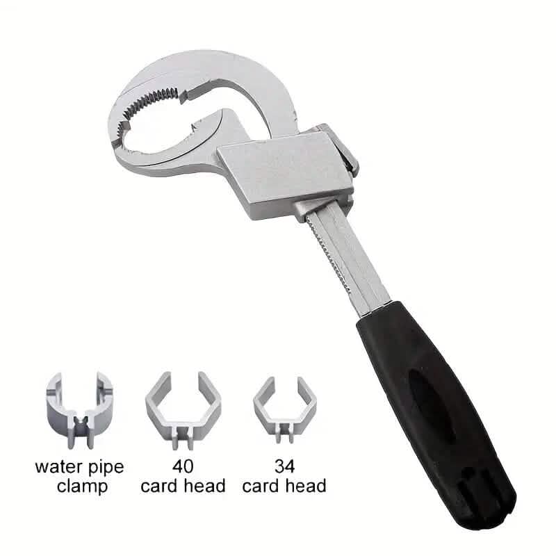 Aluminum Alloy Adjustable Wrench Home Improvement - DailySale