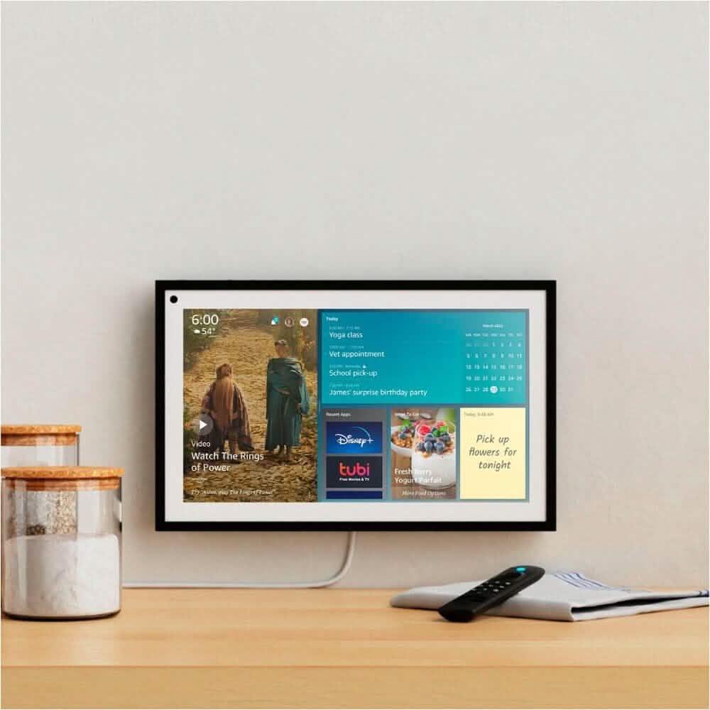 Amazon Echo Show 15 15.6" Smart Display with Alexa and Fire TV - Black (Refurbished) Household Appliances - DailySale