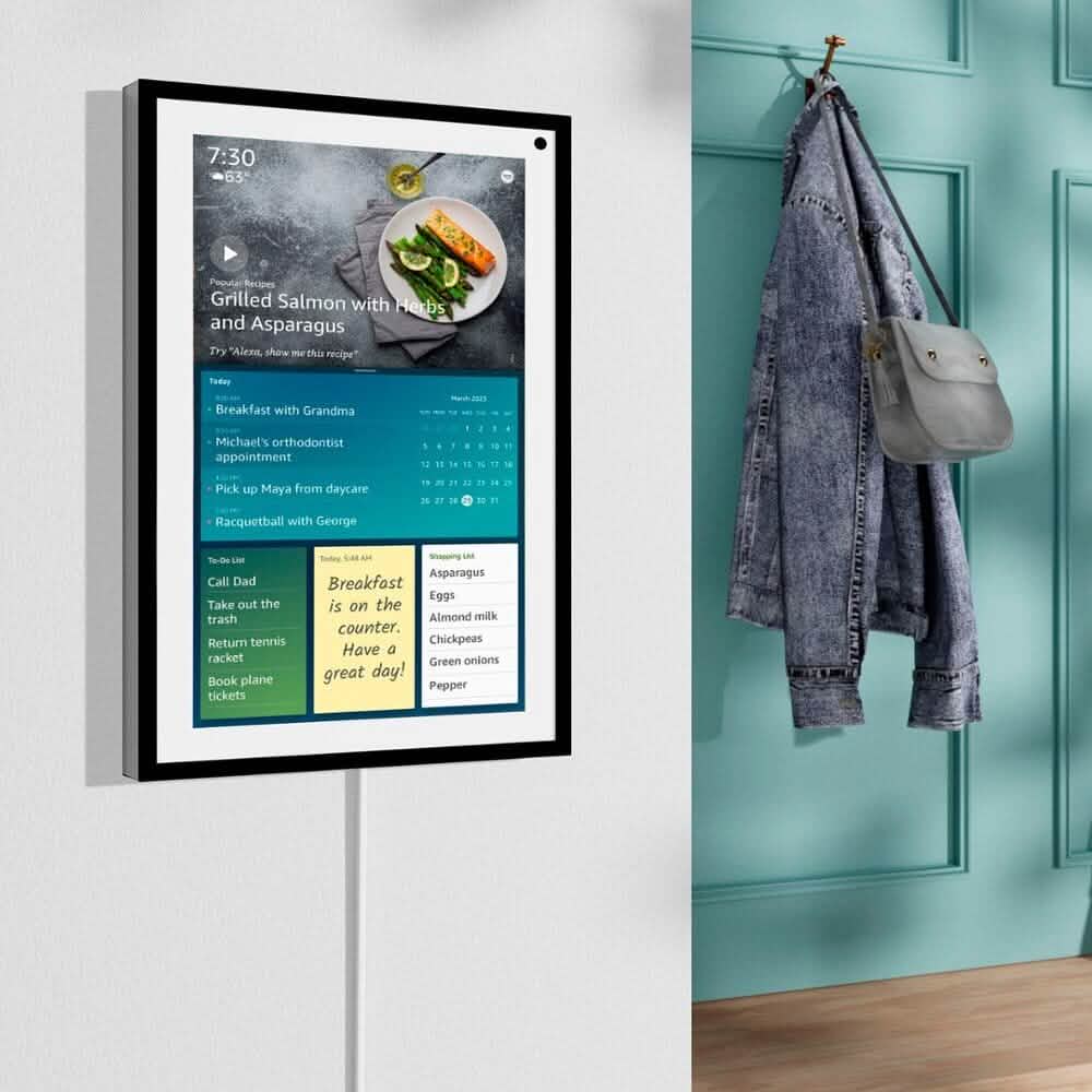 Amazon Echo Show 15 15.6" Smart Display with Alexa and Fire TV - Black (Refurbished) Household Appliances - DailySale