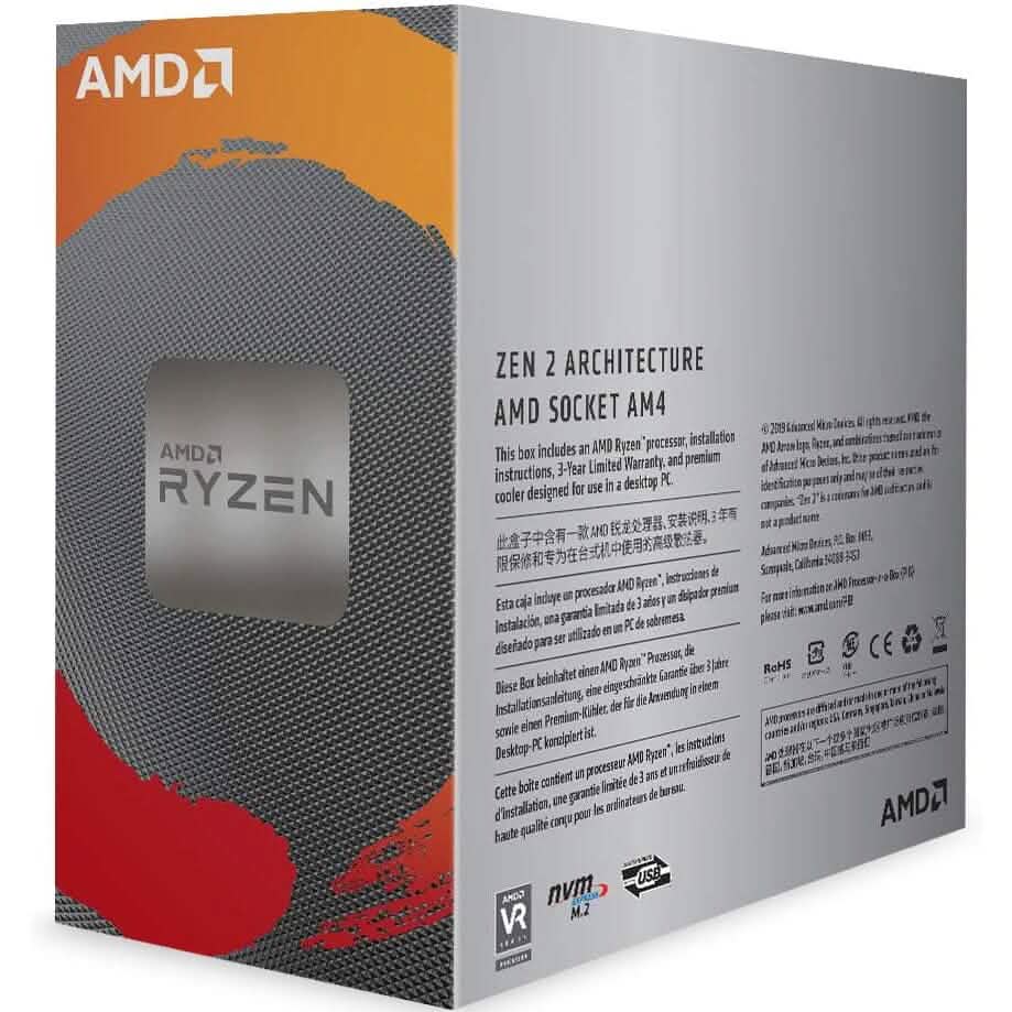 AMD Ryzen 5 3600 6-Core, 12-Thread Unlocked Desktop Processor with Wraith Stealth Cooler (Refurbished) Computer Accessories - DailySale