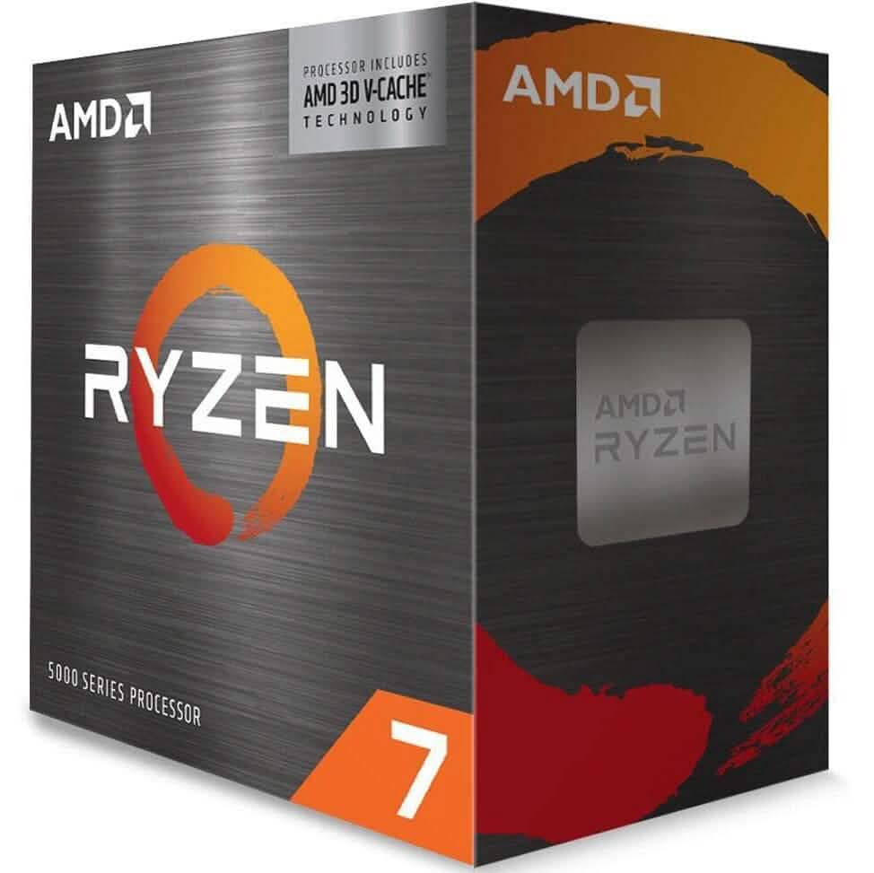 AMD Ryzen™ 7 5800X3D 8-core, 16-Thread Desktop Processor with AMD 3D V-Cache™ Technology (Refurbished) Computer Accessories - DailySale