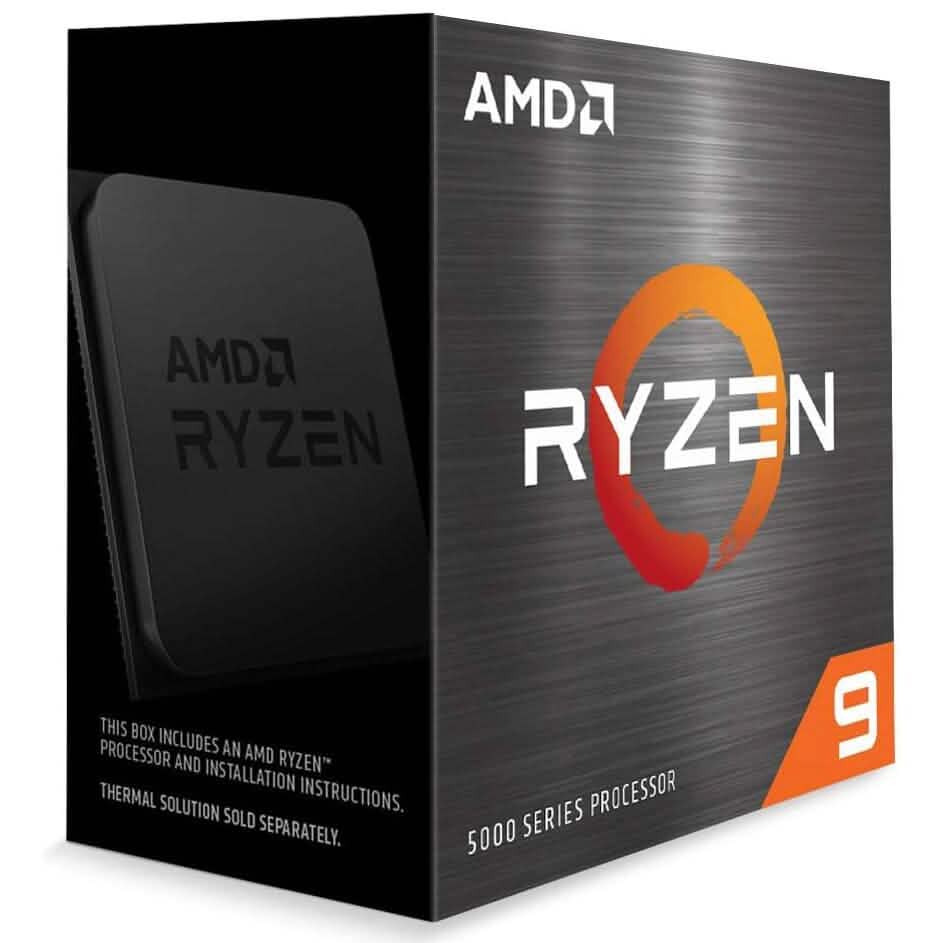 AMD Ryzen 9 5900X 12-core, 24-Thread Unlocked Desktop Processor Computer Accessories - DailySale