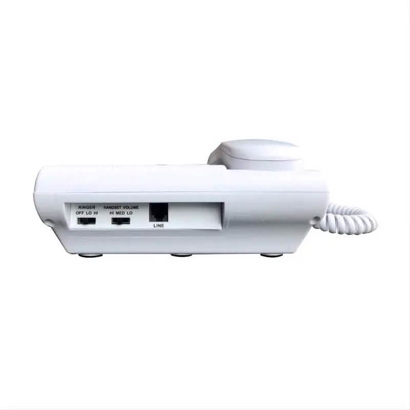 Amplified One Button Touch Big Button Corded Telephone with Speaker Audio Accessories - DailySale