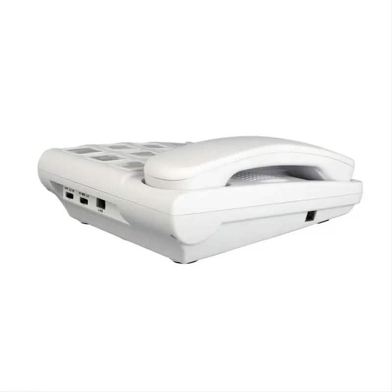 Amplified One Button Touch Big Button Corded Telephone with Speaker Audio Accessories - DailySale